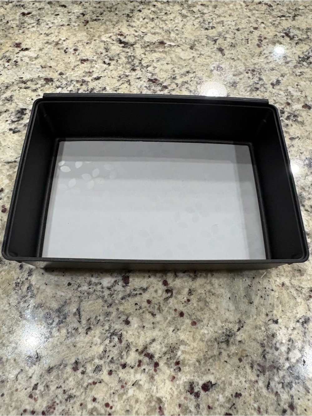 Rubbermaid small black tray